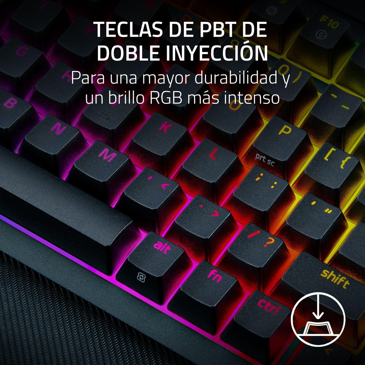 Razer BlackWidow V4 Pro 75% - Teclado de Juego inalámbrico Intercambiable en Caliente - Pantalla OLED (dial de comandos, 4K Hz y conectividad Bluetooth, reposamanos magnético) Diseño US | Negro