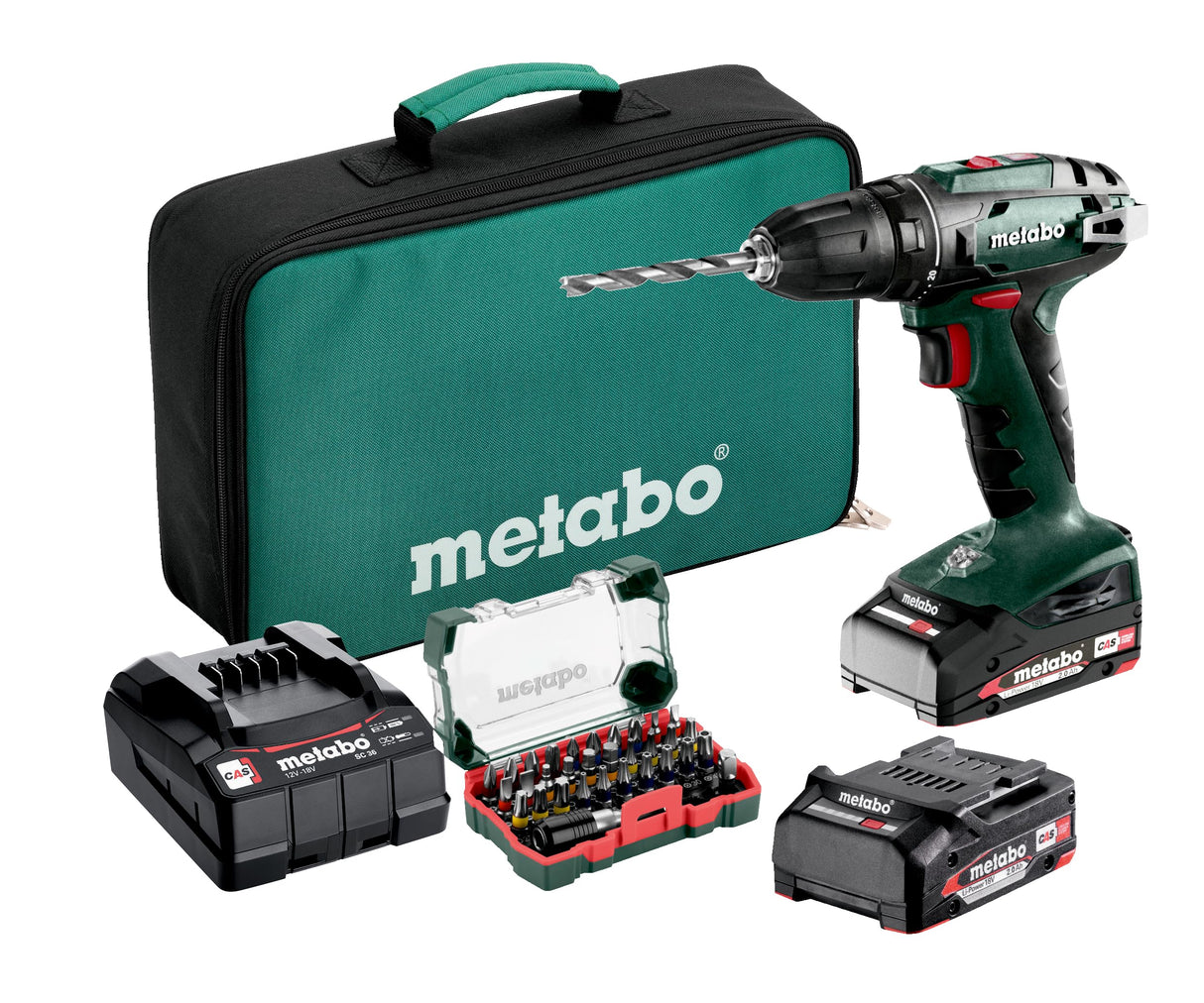 Metabo Taladro Atornillador Inalámbrico Herramientas BS 18*TV00