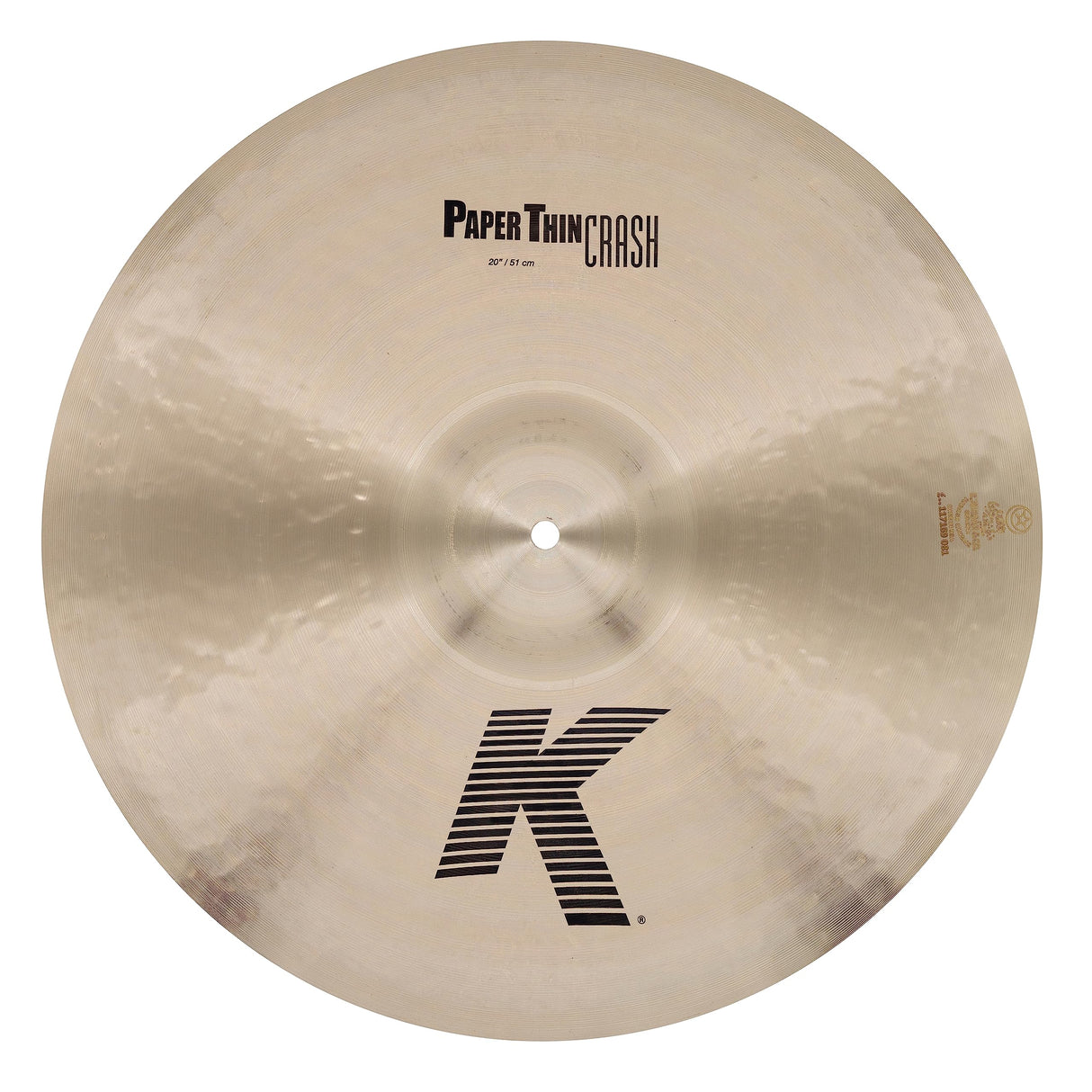 ZILDJIAN K2819 K Platillo 20" K paper thin crash