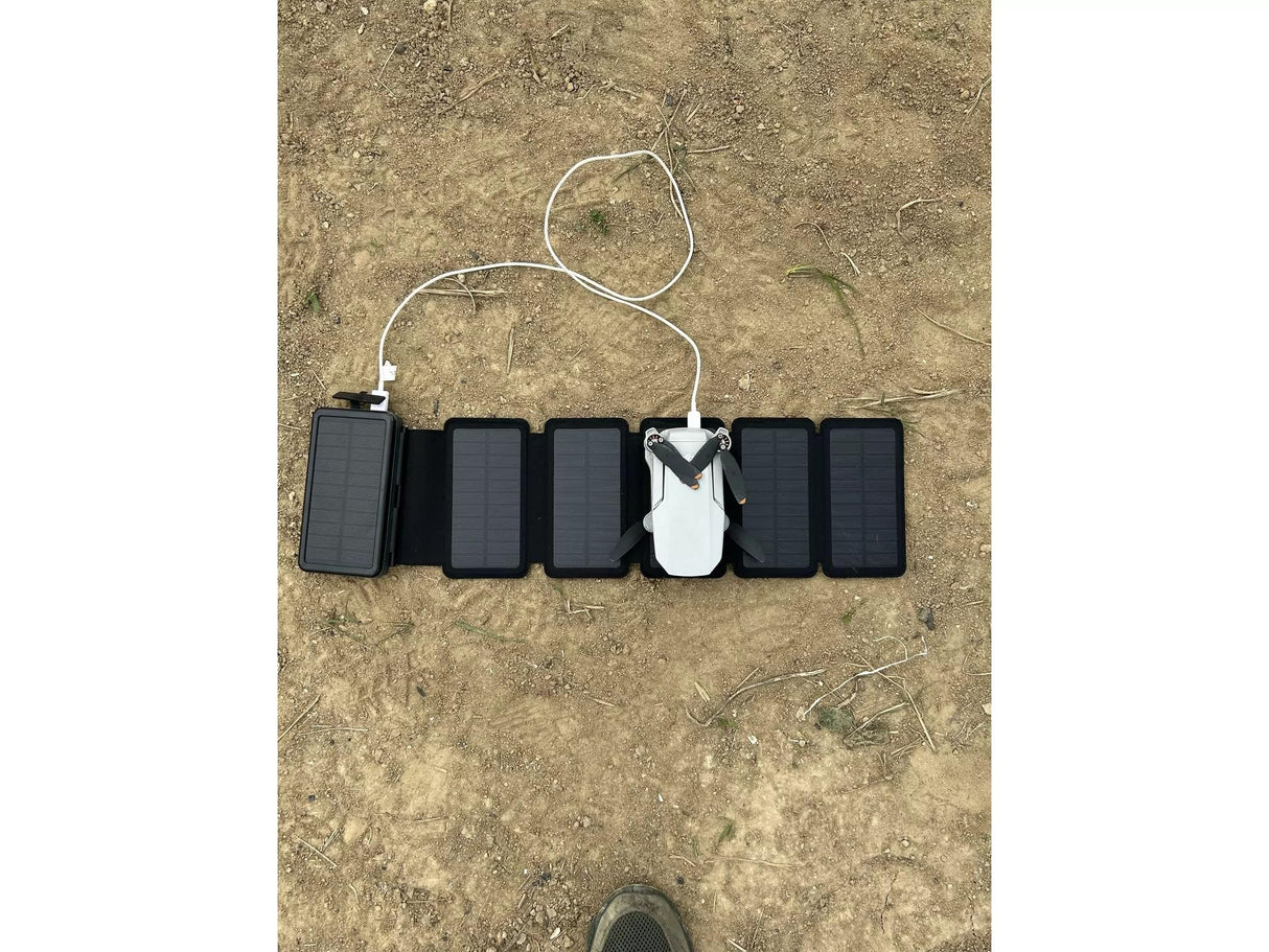 Sandberg Solar 6-Panel Powerbank 20000mAh Cargador Solar Negro