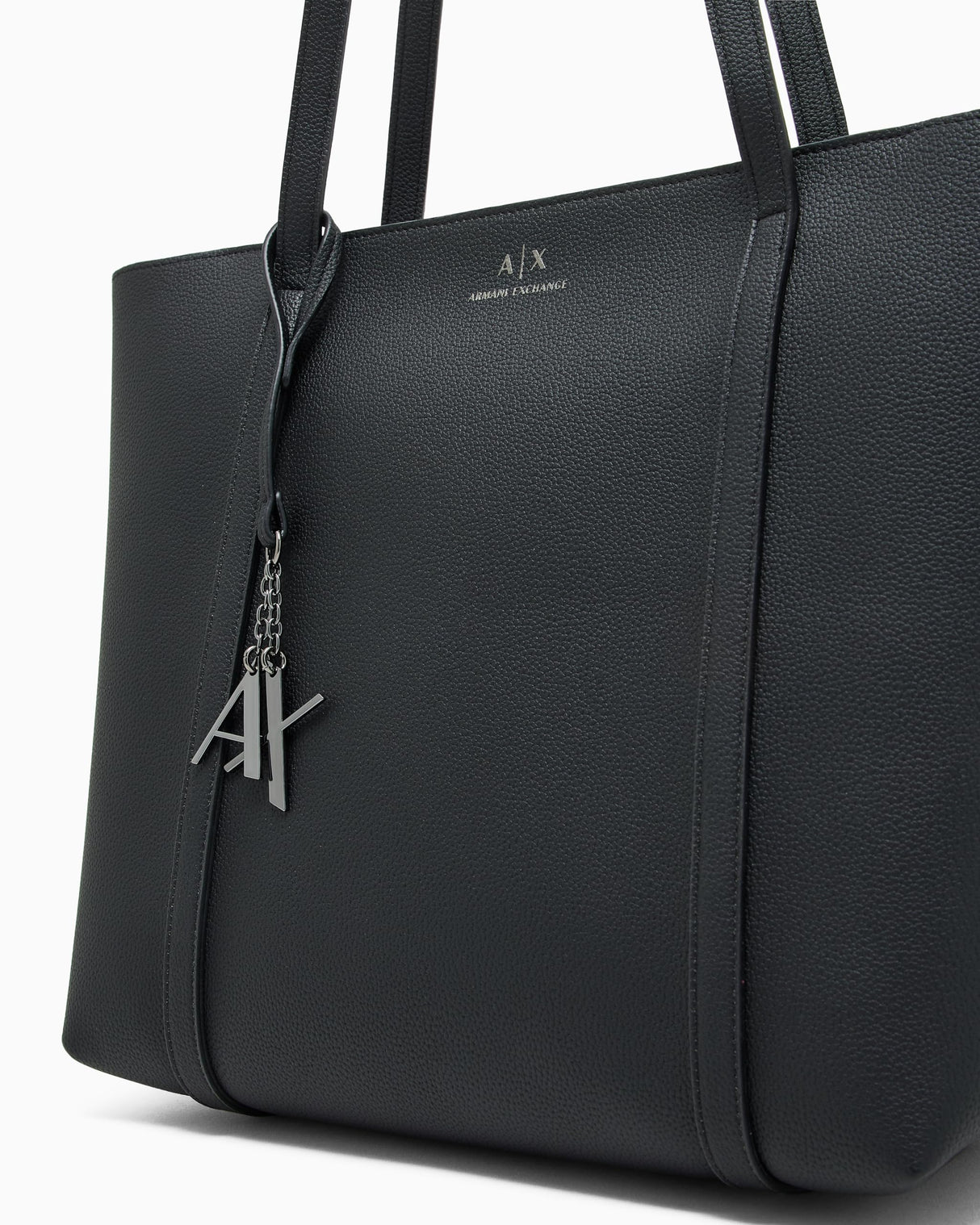 ARMANI EXCHANGE Woman'S Shopping, Bolsa de la Compra para Mujer, Black/Lady, Talla única
