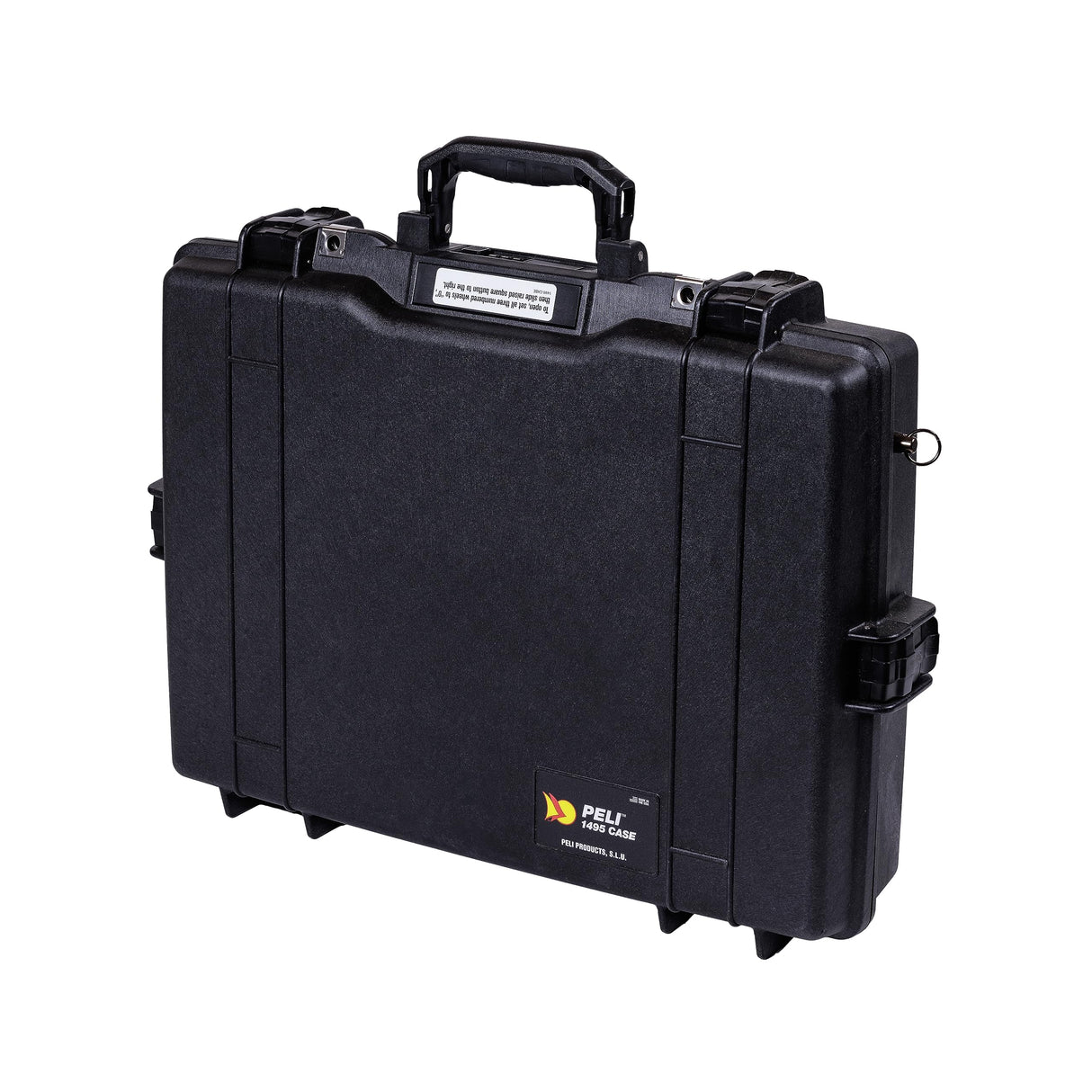 PELI 1495CC1 Maletín para portátil Resistente a los Impactos, IP67 estanco e Impermeable al Polvo, 15L de Capacidad, Fabricado en EE.UU., Color Negro