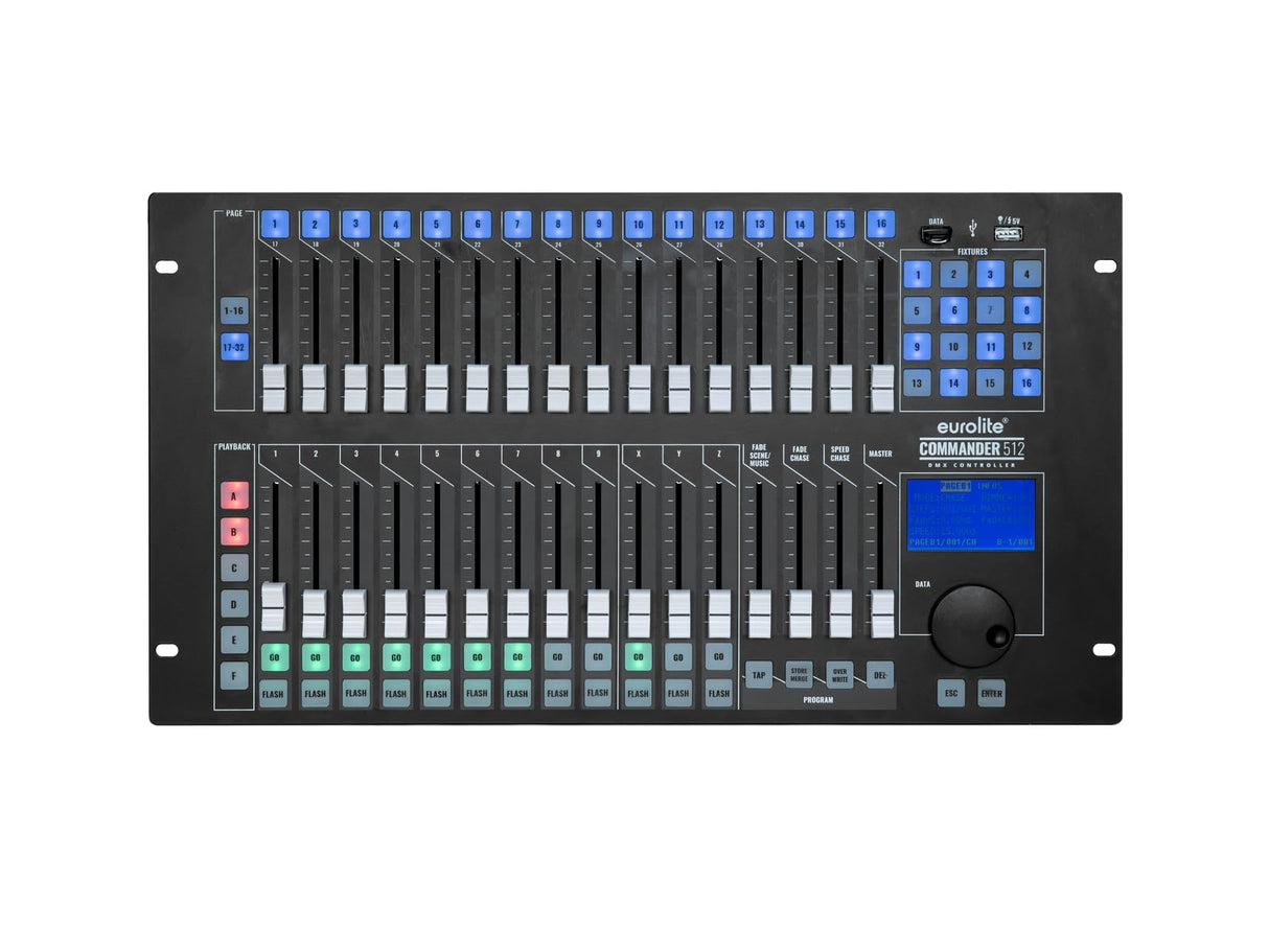Eurolite DMX Commander 512 - Controlador DMX