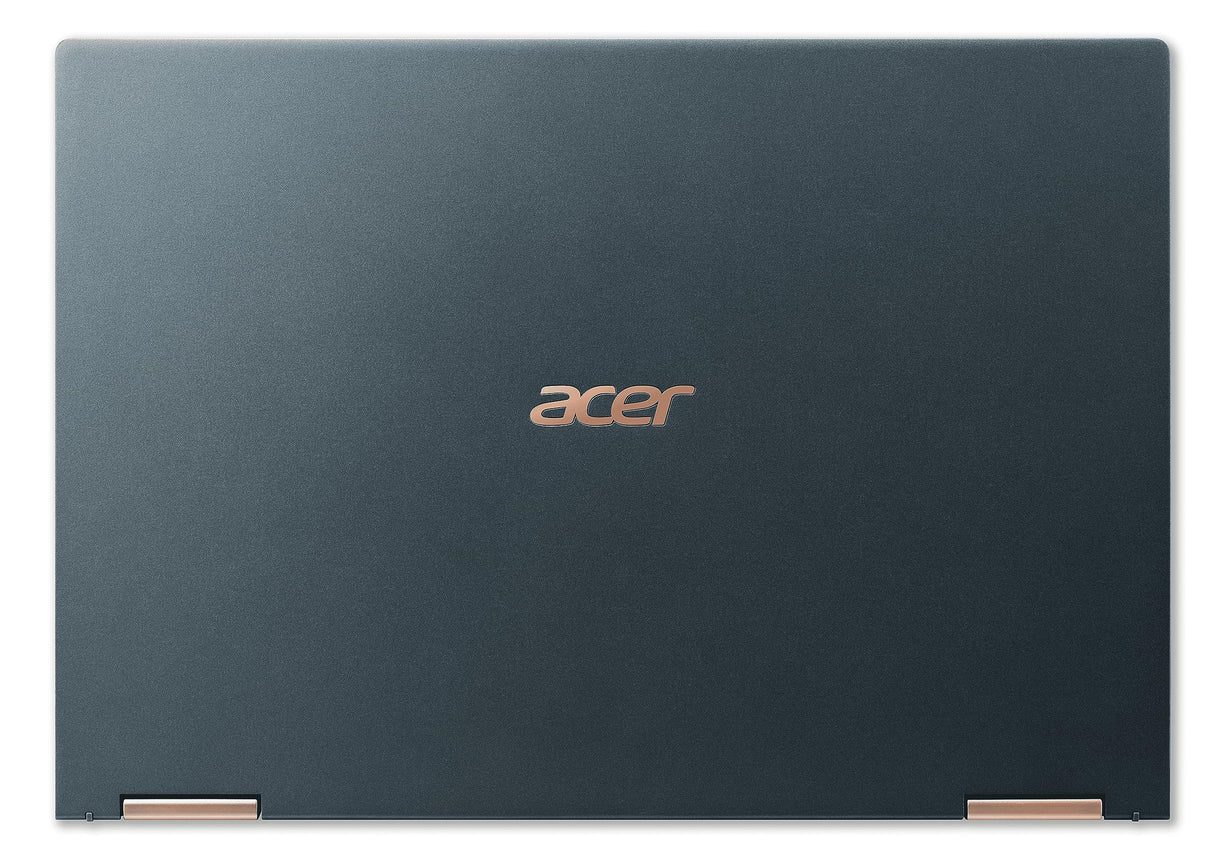 Acer Spin 7 SP714-61NA-S79F - Ordenador Portátil Convertible 14" FullHD (Qualcomm Kryo 495, 8GB RAM, 512GB SSD, Qualcomm Adreno 685, Windows 11 Home) Azul - Teclado QWERTY Español