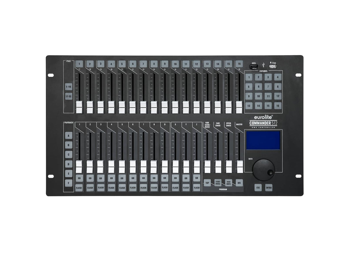 Eurolite DMX Commander 512 - Controlador DMX