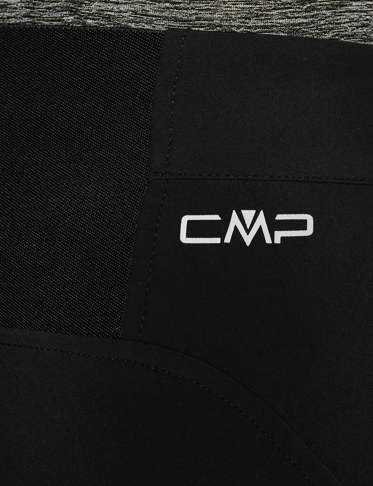 CMP Pantalones Softshell Ajustables, Mujer, Negro, XXS