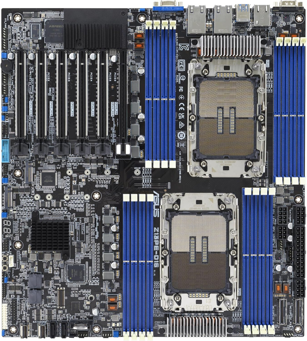 Asus Z13PE-D16 Dual 5th Gen Xeon EATX Sever MB w CPU Carrier