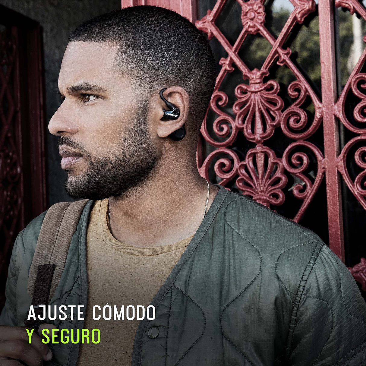 Shure Adaptador inalámbrico True (Gen 2) para auriculares aislados de sonido, ajuste sobre el oído, Bluetooth 5 tecnología inalámbrica, duración de la batería larga (RMCE-TW2-EFS)