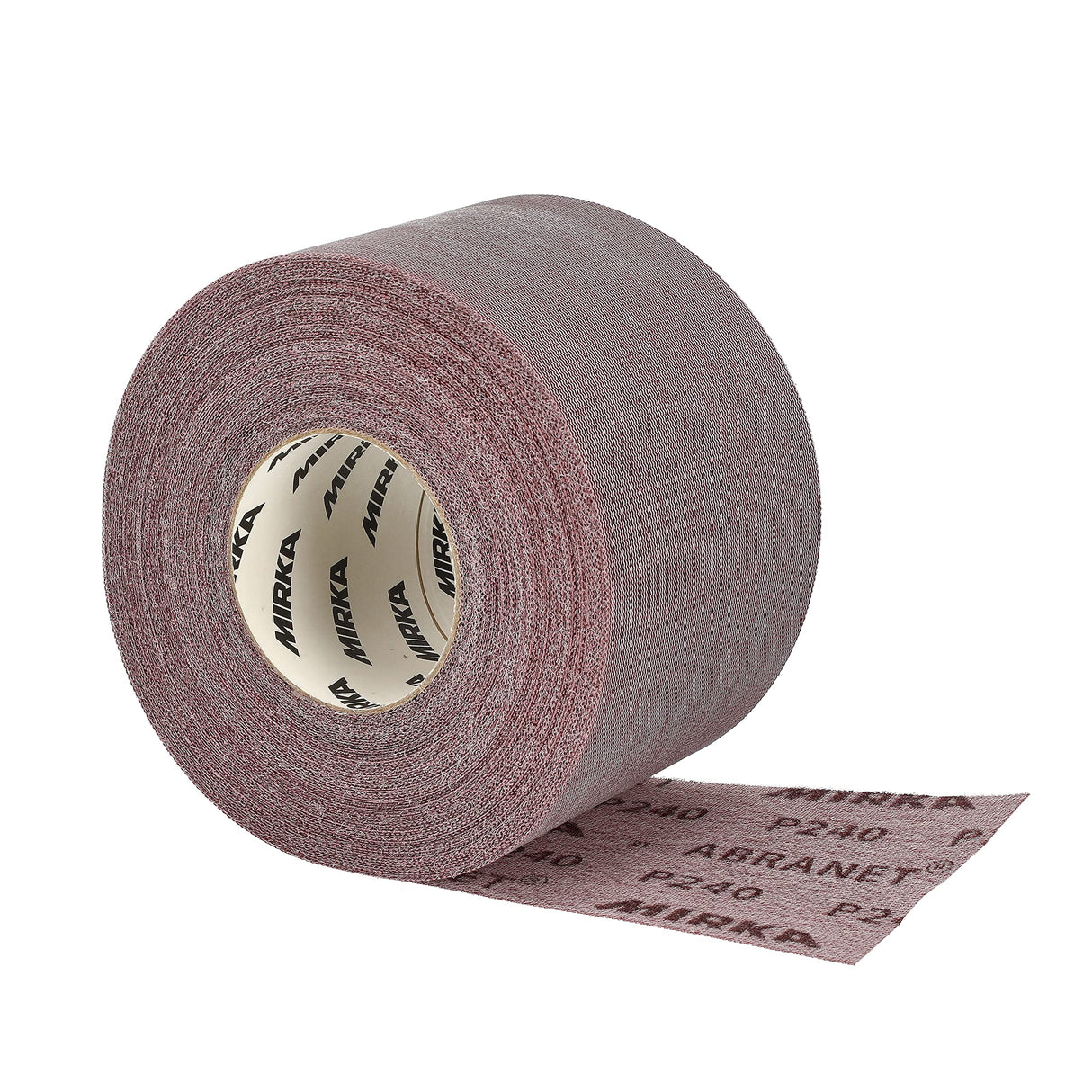 Mirka Abranet rollo de lijado neto 115 mm x 25 m cierre adhesivo/grano P240 / 1 rollo/para lijar madera, masilla, barniz, plástico / 5454400125