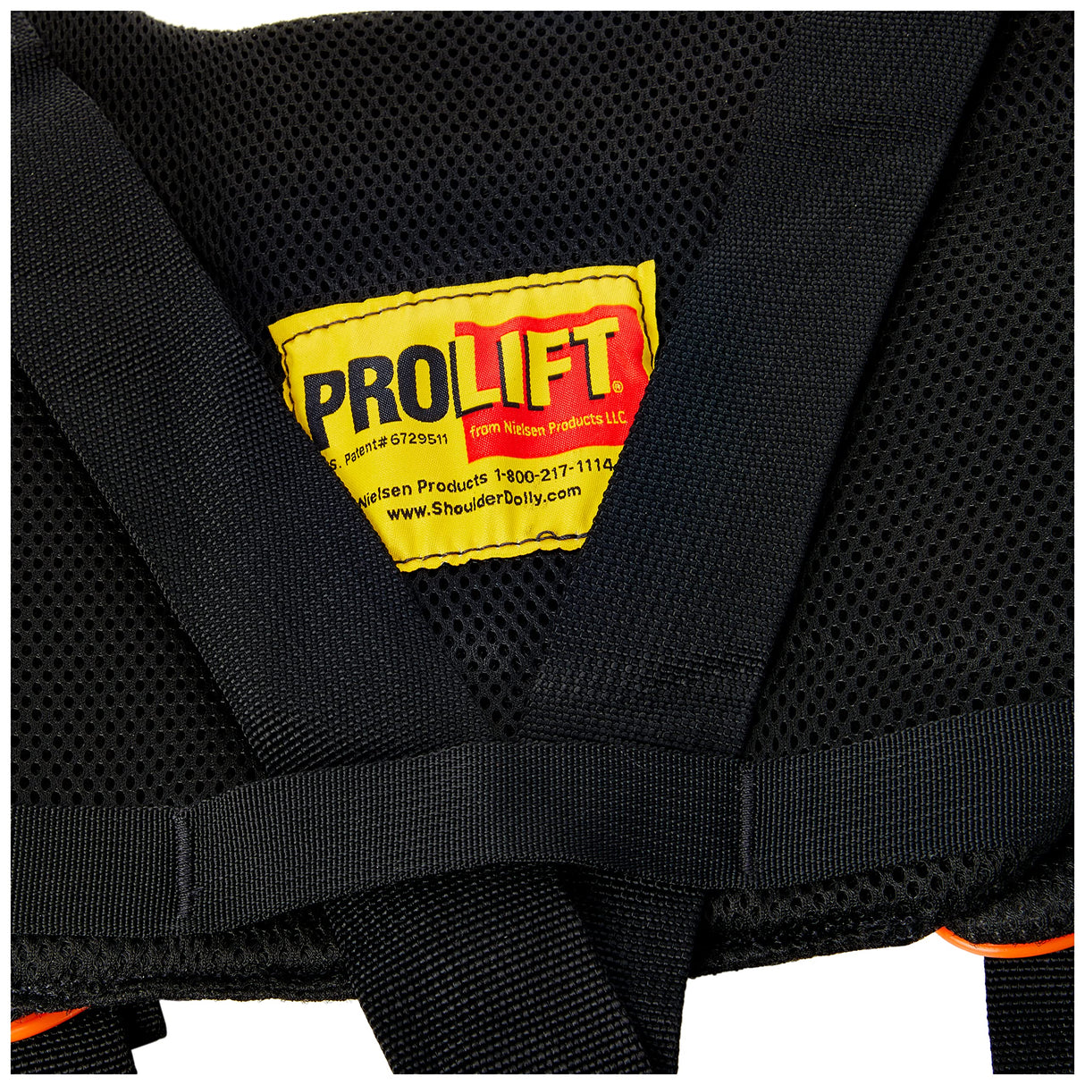 Shoulder Dolly ProLift - Sistema de elevación y traslado acolchado y resistente para 2 personas para profesionales de la mudanza, equipos de reparto, industriales y más, Negro - HD3500