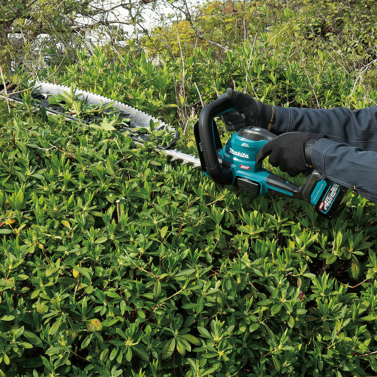 Makita UH020GZ 40V MAX XGT - Cortasetos sin escobillas de 500 mm, baterías y Cargador no incluidos