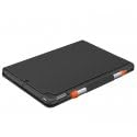 Logitech Slim Folio para iPad (7.ª generación), Disposición AZERTY Francés - Gris