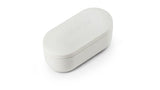 DENON PerL True Wireless Earbuds, Perfil de Sonido Personalizado, Auriculares con cancelación de Ruido, Auriculares Resistentes al Agua, con micrófonos Integrados y batería de Larga duración - Blanco