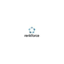 Renkforce Amplificador estéreo 2 x 12 W E-SA9 RF-1050402 Plata (metalizado), Marrón oscuro 1 pc(s)