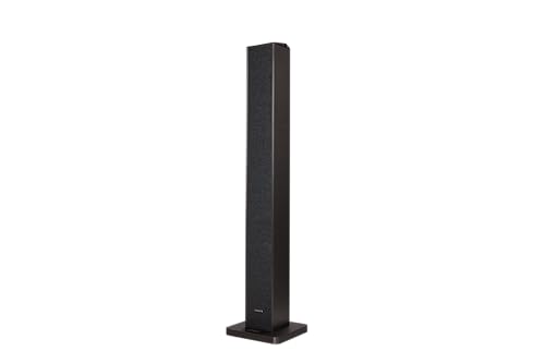 Aiwa TSBT-270BK: Torre de Sonido con Bluetooth True Wireless (50 W, Bluettoh 5.0, True Wireless Stereo, USB MP3 Player, Audio-In). Color: Negro