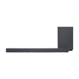 JBL BAR 2.1 Deep Bass MK2 Barra de sonido de 2.1 canales para TV inalámbrica y subwoofer, control remoto, JBL Surround, Deep Bass, Dolby Digital, HDMI ARC y conexión óptica, 300 Watt, negro