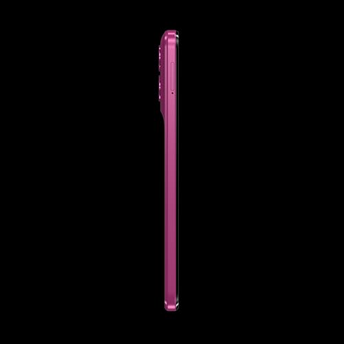 Motorola, Moto g55, 16GB (8GB+8GB RAM Boost)/256GB Rosa, Pantalla 6.5" Full HD+ y Dolby Atmos, Sistema de cámara de 50 MP con OIS, batería 5000 mAh, Carga TurboPower 30W, Acabado Soft Luxe