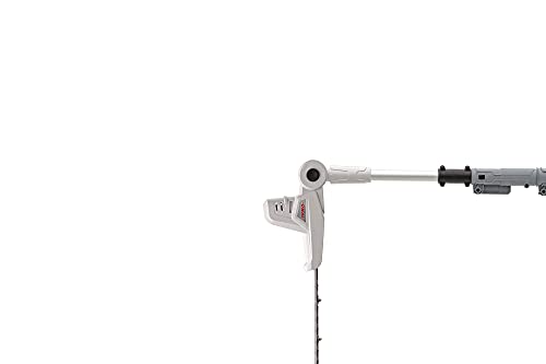 IKRA Tijeras Cortasetos telescópico a batería ICPH 2040, Incl. 2X batería, Cargador rápido y Cinta de Hombro