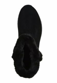 Skechers On-The-Go Stellar Cozy Step, Botas Cortas al Tobillo Mujer, Black Suede, 37 EU
