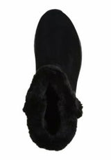 Skechers On-The-Go Stellar Cozy Step, Botas Cortas al Tobillo Mujer, Black Suede, 37 EU