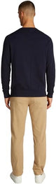 Tommy Hilfiger Jersey Hombre Essential Cotton con Cuello de Pico, Azul (Desert Sky), XL
