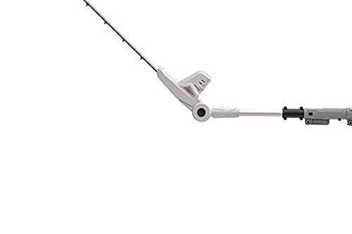 IKRA Tijeras Cortasetos telescópico a batería ICPH 2040, Incl. 2X batería, Cargador rápido y Cinta de Hombro