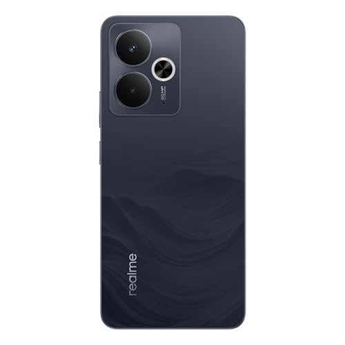realme 14T Smartphone 5g, 8+256GB,Batería 5260 mAh,Procesador Dimensity 6300,IP69, Cámara de 50MP,Pantalla AMOLED para Esports de 120 Hz,Negro obsidiana,Exclusivo de Amazon (Sin Adaptador)