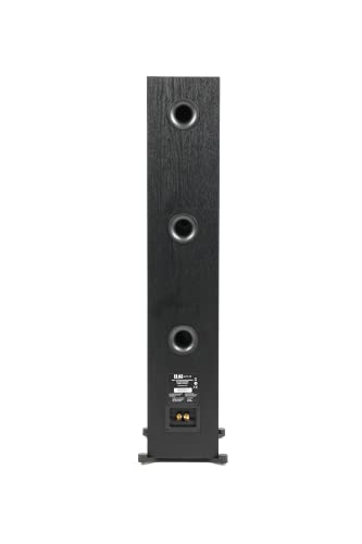 ELAC Uni-Fi 2.0 UF52 - Altavoz de pie para reproducción de música a través de estéreo, Sistema de Sonido Envolvente 5.1, excelente Sonido y diseño, Altavoz de 3 vías