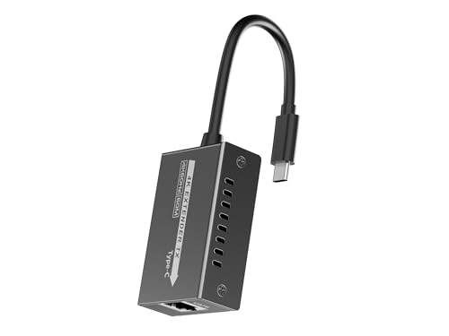 PremiumCord Extensor 4K USB-C a HDMI vía Cat5E/6/6A, UHD 4K 2160p 120Hz, Full HD 1080p, HDMI 2.0, HDCP 1.4/2.2, HDR10, Sin Retardo