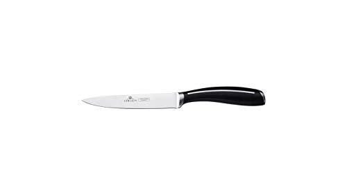 Gerlach 1760 Set Couteau Cuisine en Acier Inoxydable - Conjunto de 5 Couteaux - 1 x Japonais Santoku 1x à Pain 2x de Cuisine 1x à Légumes - 55-56 HRC - Poignée Antidérapante - Loft