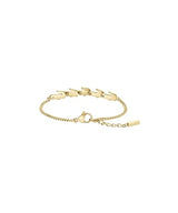 Lacoste Pulsera para Mujer Colección CROCODILE en Oro Amarillo con Charms en Forma de Cocodrilo - 2040510