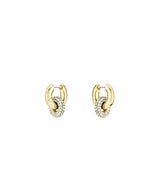 BOSS Jewelry Pendientes para Mujer Colección LIVE PRECIOUS en Oro Amarillo con Cristales - 1580759