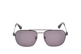 POLICE SPLF64 Gafas, Total Shiny Ruthenium, 57 para Hombre