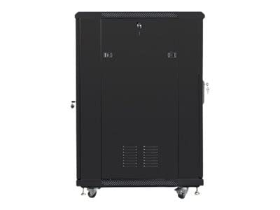 Armario LANBERG Rack 19" 22U 600X800 Flat Pack Black Negro