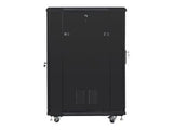 Armario LANBERG Rack 19" 22U 600X800 Flat Pack Black Negro