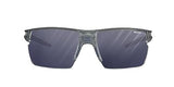 Julbo Outline Gafas DE Sol, Gris Translu Shiny/Azul, M Unisex Adulto