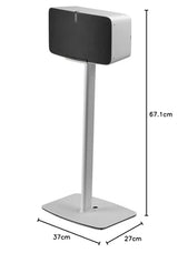 Flexson Soporte de Suelo para Sonos Five y Play:5 - Blanco
