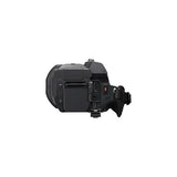 Panasonic HC-X1200E 4K 60p Videocámara Estilo De Mano con Lente Gran Angular de 25 mm, Zoom Óptico de 24x, OIS Híbrido de 5 Ejes, USB PD, Negra