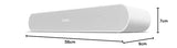 Sonos Ray - Barra de Sonido compacta para la Tele y la música - Blanco