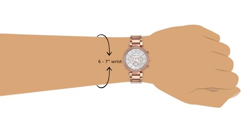Michael Kors Parker MK5491 Cronógrafo para Mujeres con Zircones