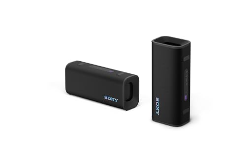 Sony ULT Field 3 - Altavoz Bluetooth portátil con ULT Power Sound, batería de 24 Horas, IP67, Resistente al Agua, al Polvo y a los Golpes, Correa Desmontable para el Hombro, Compacto - Negro