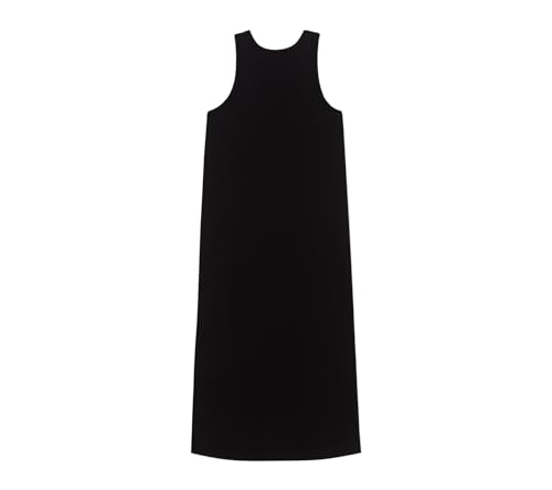 Petit Bateau A0CS9 Vestido sin Mangas, Negro, XS para Mujer