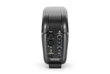 IK Multimedia iLoud Micro Monitor Pro - Par - Monitores de estudio compactos, de 2 vías, biamplificados, altamente portátiles y controlados digitalmente. Incluye micrófono ARC. Color negro.