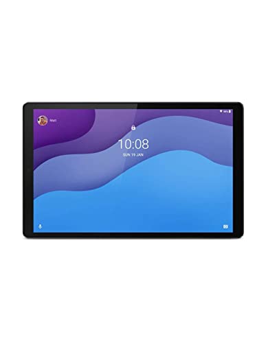 Lenovo Tab M10 HD (2nd Gen) - Tablet de 10.1" HD (MediaTek Helio P22T, 2 GB de RAM, 32 GB ampliables hasta 1 TB, 2 Altavoces, Wifi + Bluetooth, Android 10) - Gris Platino