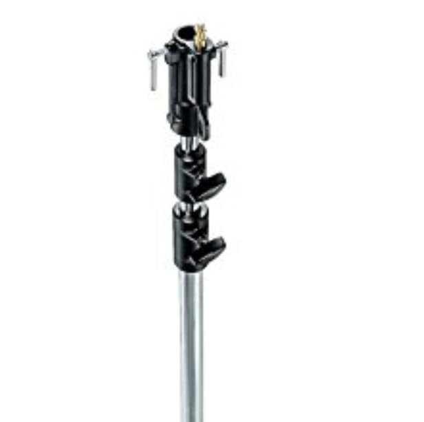 Manfrotto 007CSU Plata tripode - Trípode (20 kg, 3,25 m, Plata, 7,3 kg)