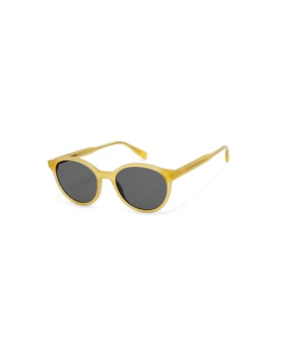GIGI STUDIOS Brooks Sunglasses, Yellow, 53mm, 44mm Unisex Adulto