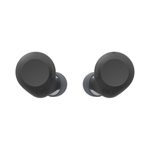 Sony WF-C710NSA Auriculares inalámbricos In-Ear con Noise Cancelling, Ligeros, Controles táctiles, Conexión Multipunto, IPX4, hasta 40 h de batería, Carga rápida, iOS y Android - Negro