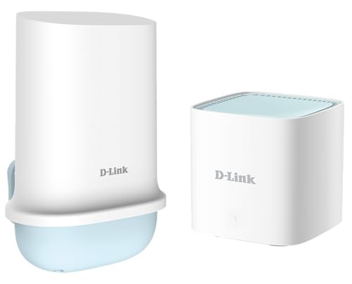 D-Link DWP-1010/KT Kit de Antena 5G de Exterior y Router Wi-Fi 6 1500 Mbps Interior, fácil configuración Desde App, Mejor recepción 5G/4G, Antena Exterior de Alta Capacidad.