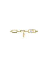 Lacoste Pulsera de Eslabones para Mujer Colección ARDOR Bicolor - 2040162