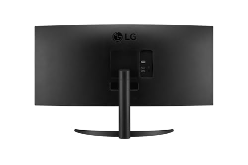 LG 34WR50QK-B - Monitor UltraWide Curvo, 34", QHD: (3440x1440px), 21:9, ADM FreeSync Premium, Multiposición, Negro